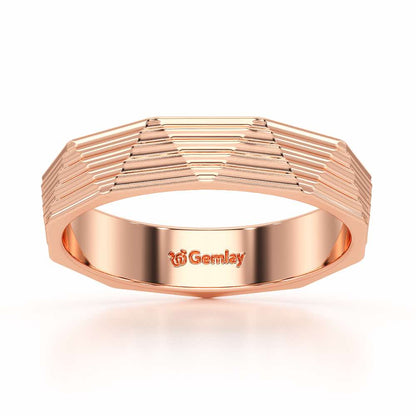 Sienna Silver Ring - Rose Gold - Image 2