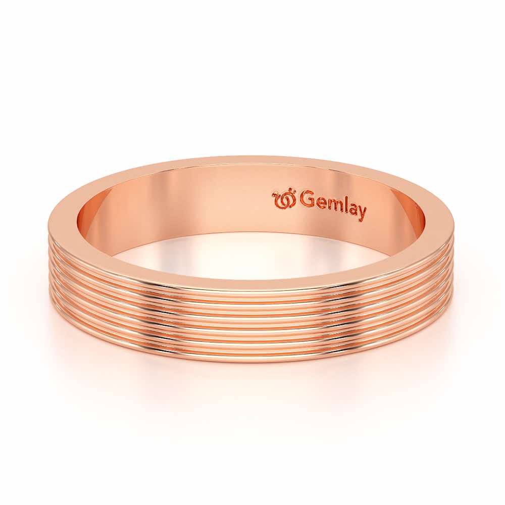 Felicity Silver Ring - Rose Gold - Image 3