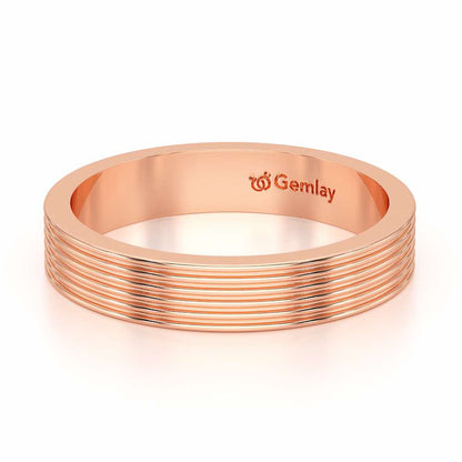 Felicity Silver Ring - Rose Gold - Image 3