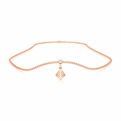 Silk Shine Gold Pendant - Rose Gold - Image 3