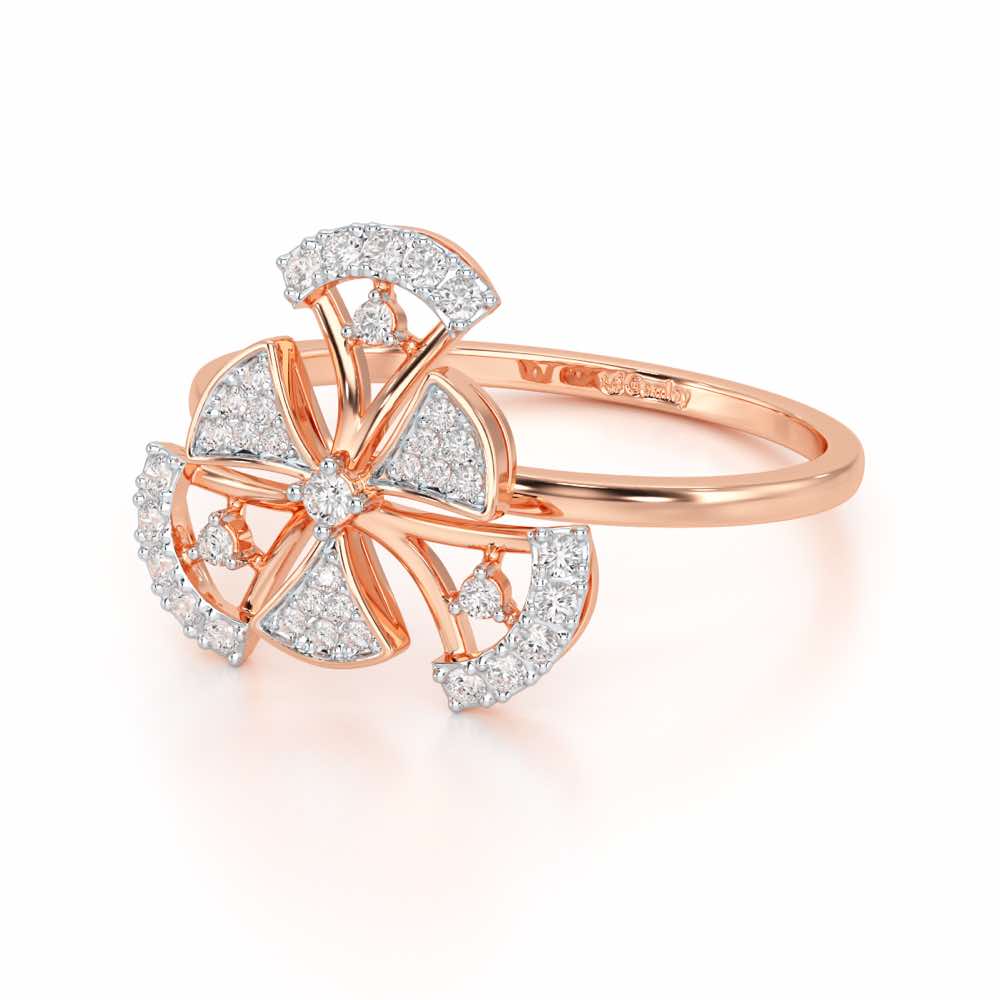 Brighton Grace Silver Ring - Rose Gold - Image 3