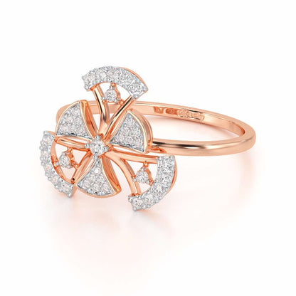 Brighton Grace Silver Ring - Rose Gold - Image 3