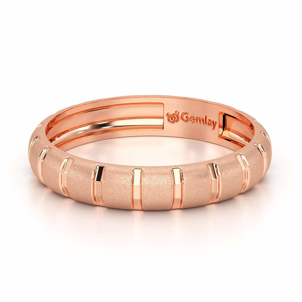 Adeline Silver Ring - Rose Gold - Image 3