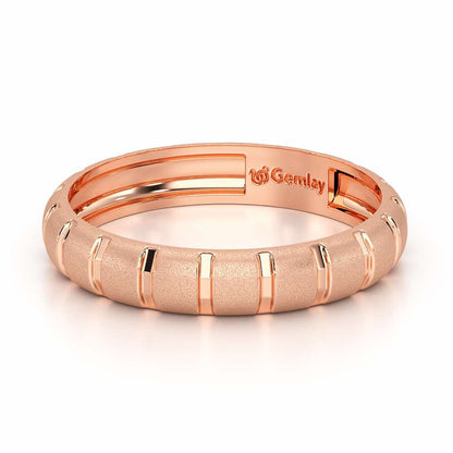 Adeline Silver Ring - Rose Gold - Image 3