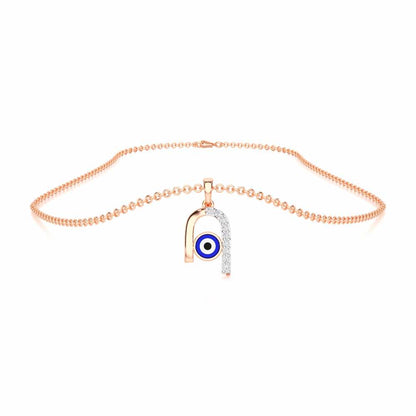 Vision of Peace Silver Pendant - Rose Gold - Image 3