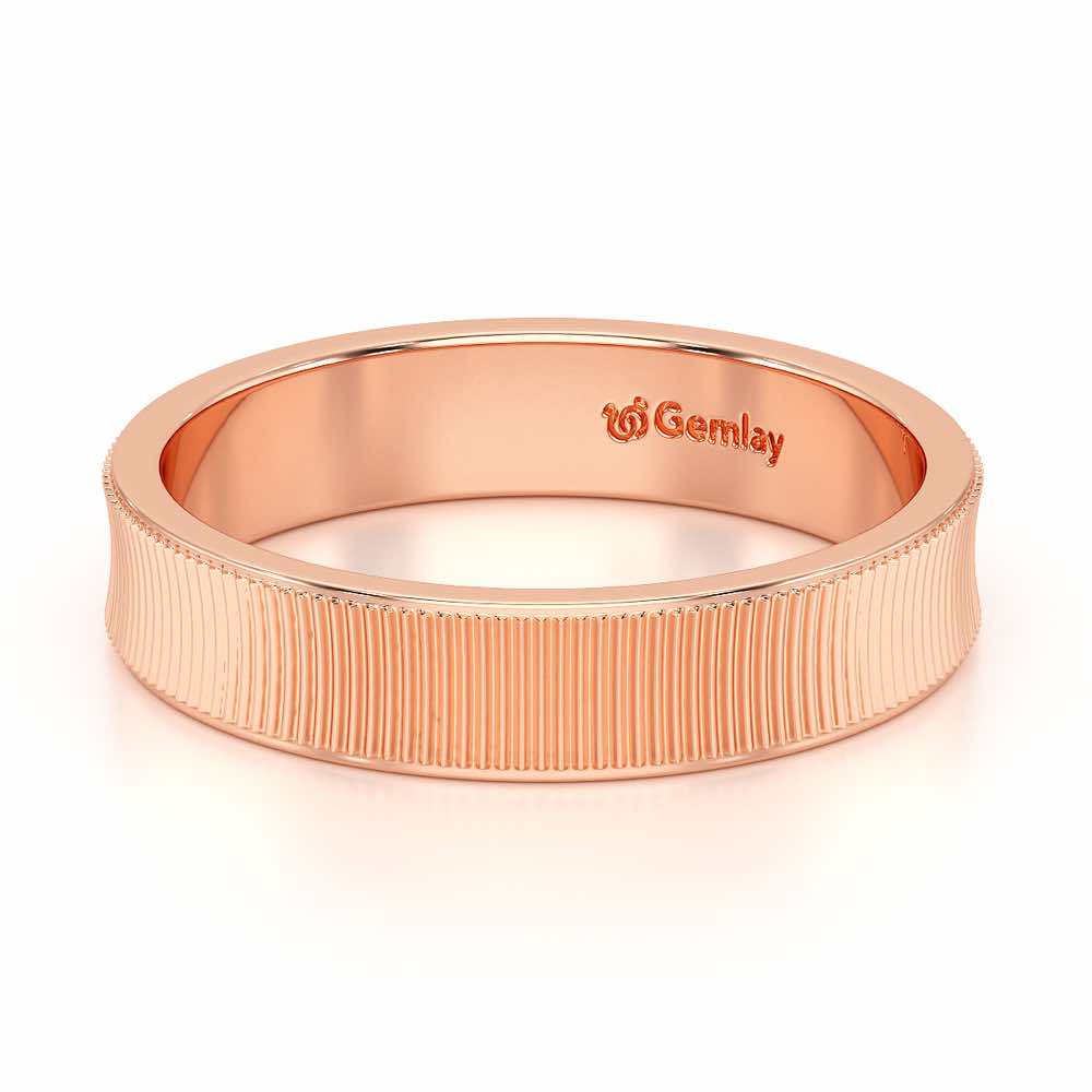 Marielle Silver Ring - Rose Gold - Image 3