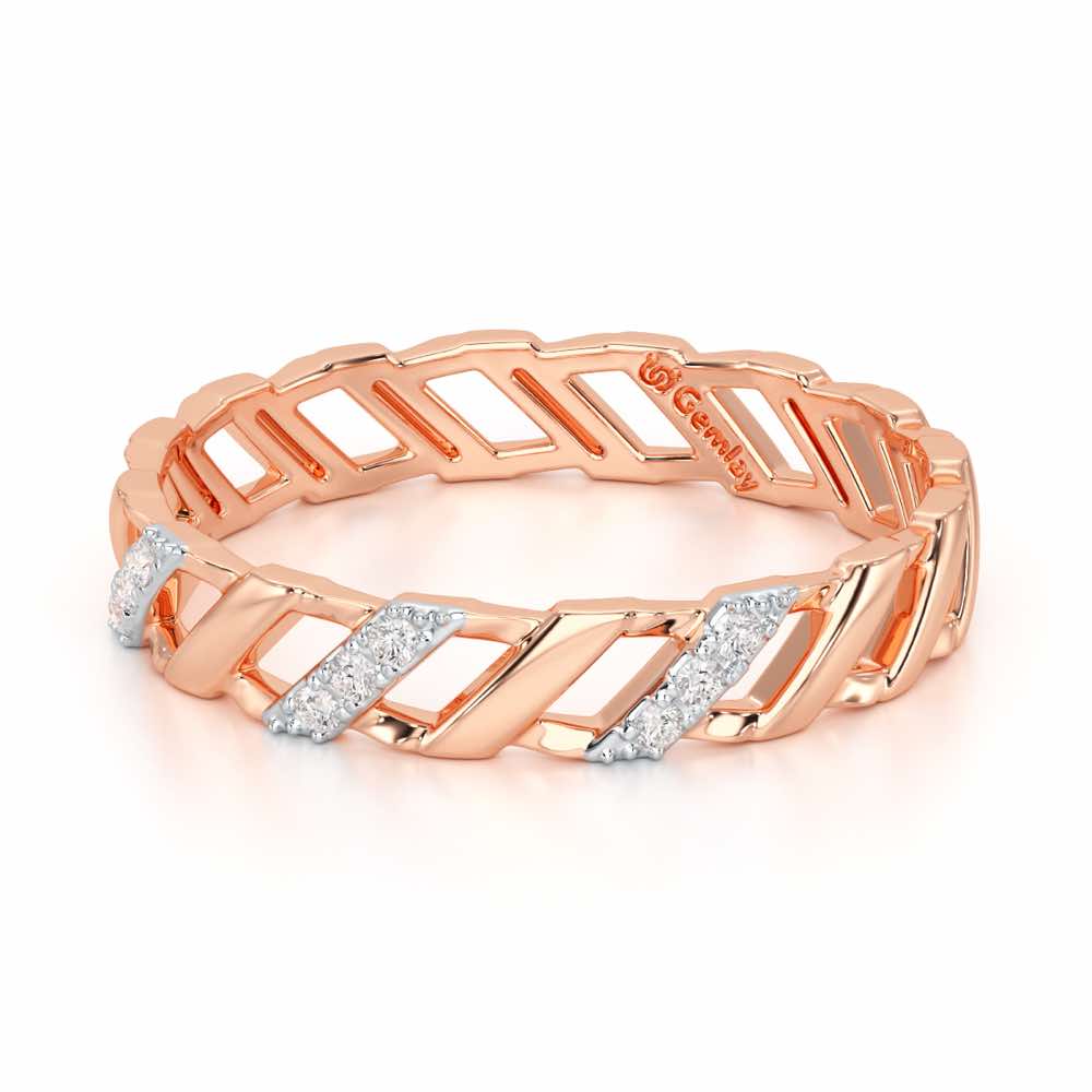 Arandele Silver Ring - Rose Gold - Image 3