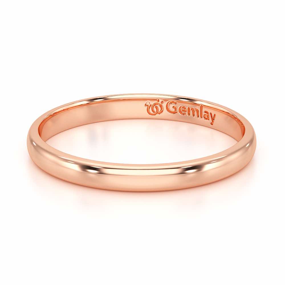 Vespera Silver Ring - Rose Gold - Image 3