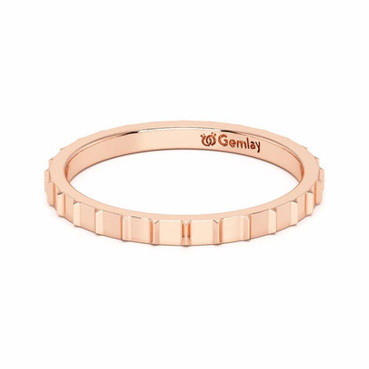 Alina Silver Ring - Rose Gold - Image 3