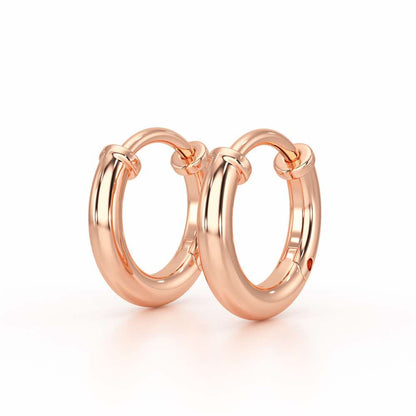 Tiny Glints Bali Earrings - Rose Gold - Image 3