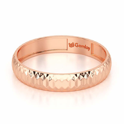 Ophelia Silver Ring - Rose Gold - Image 3