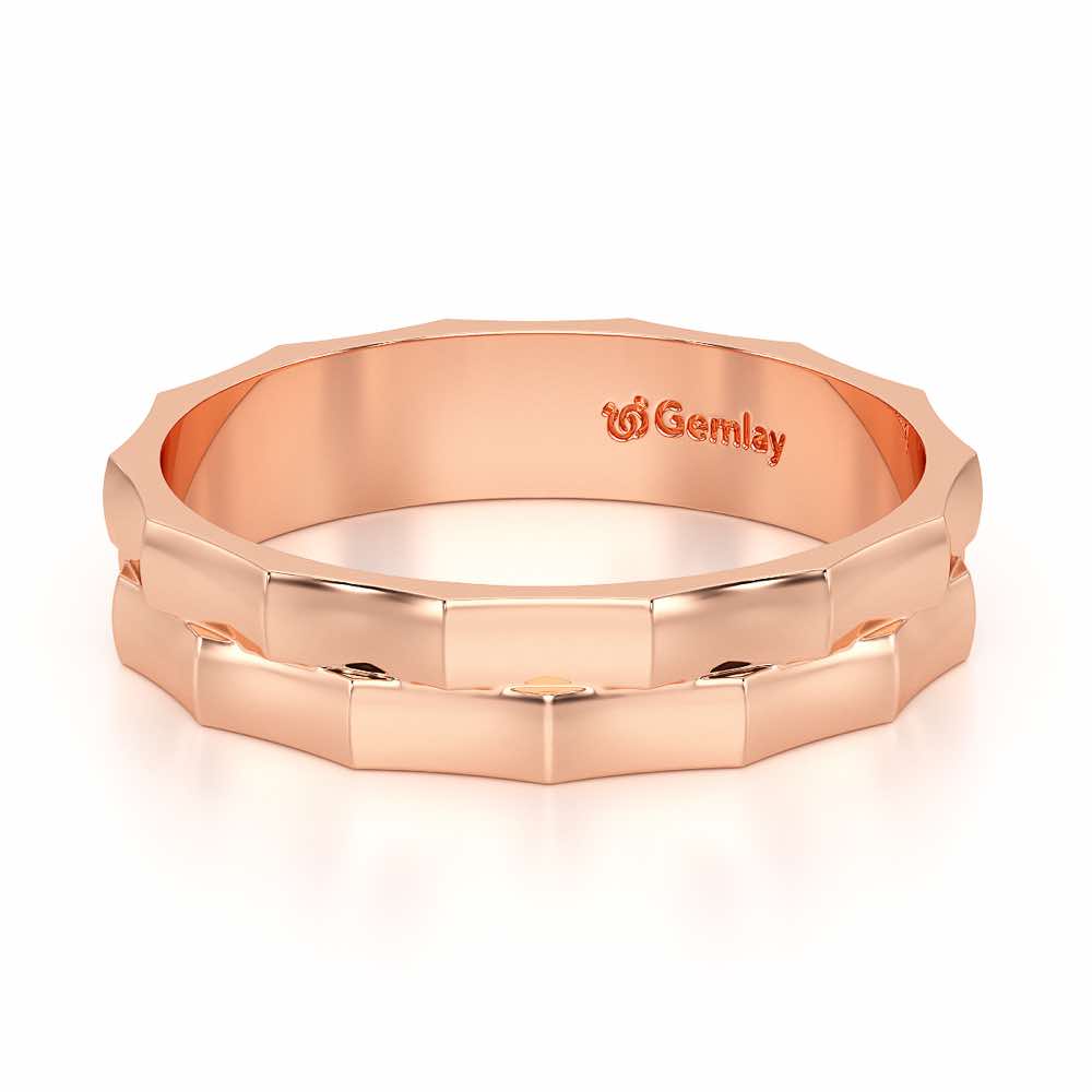 Odessa Silver Ring - Rose Gold - Image 3