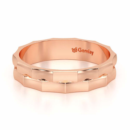 Odessa Silver Ring - Rose Gold - Image 3