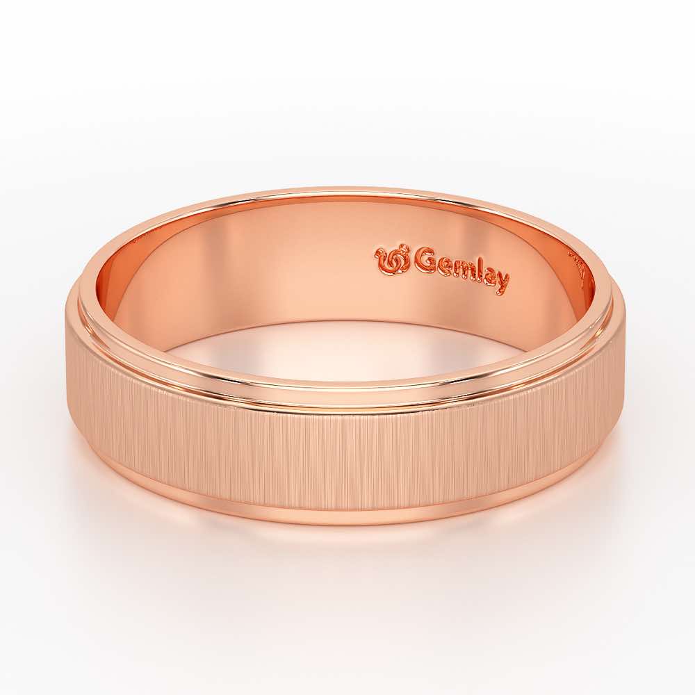 Ryker Glow Ring For Men - Rose Gold - Image 3