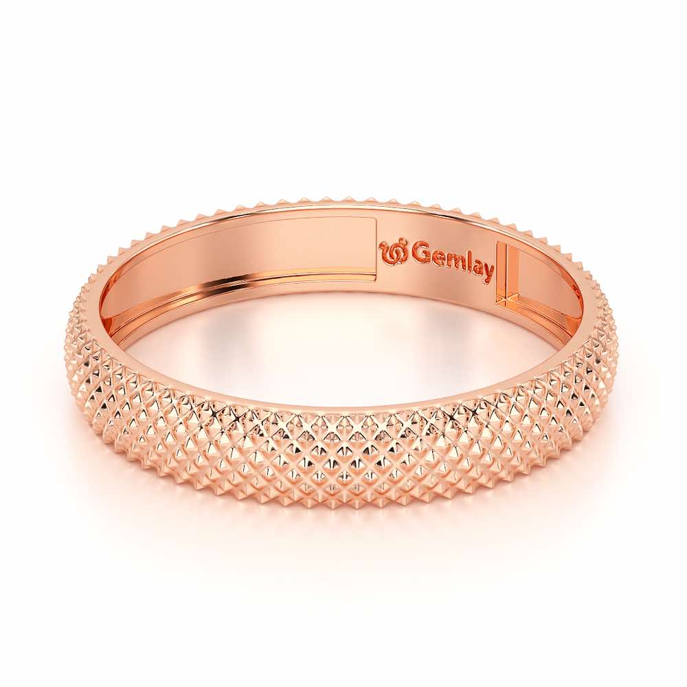 Melis Silver Ring - Rose Gold - Image 3