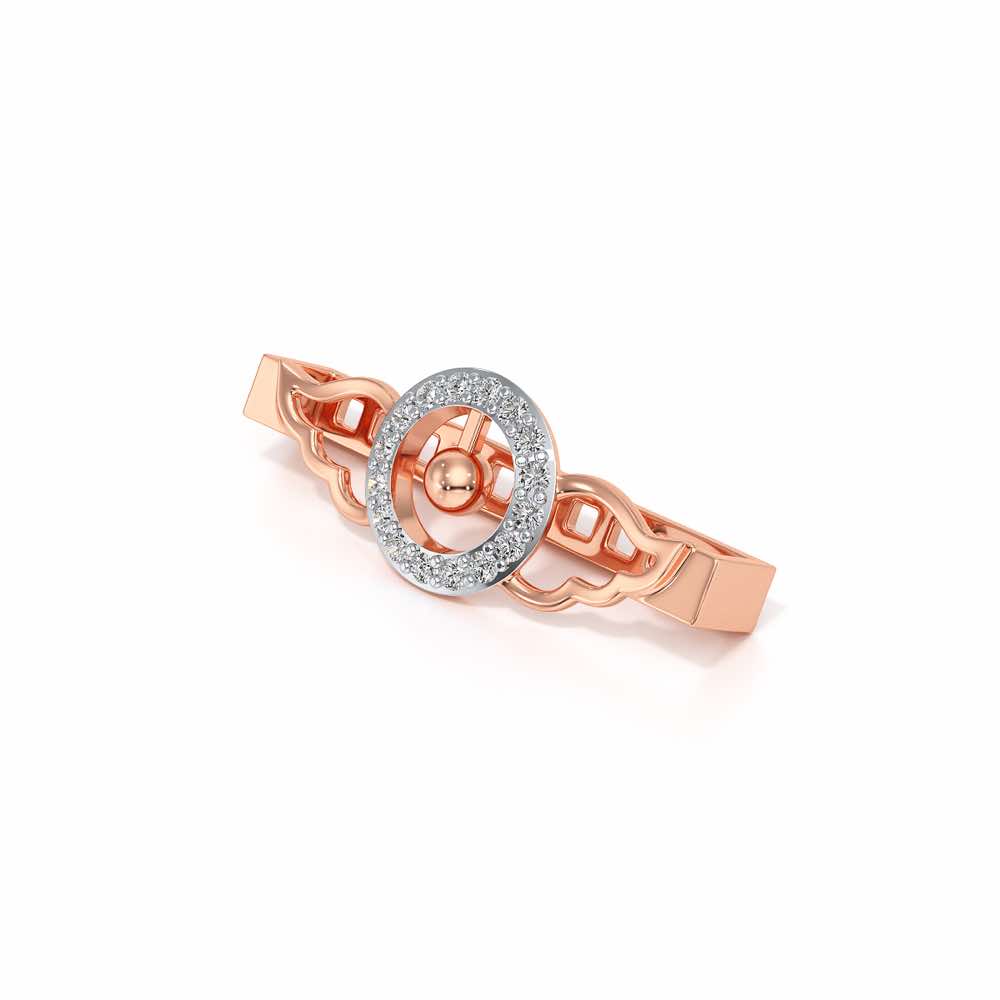 Bling Style Silver Watch Band - Rose Gold - Image 3