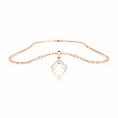 Celestial Eye Silver Pendant - Rose Gold - Image 3