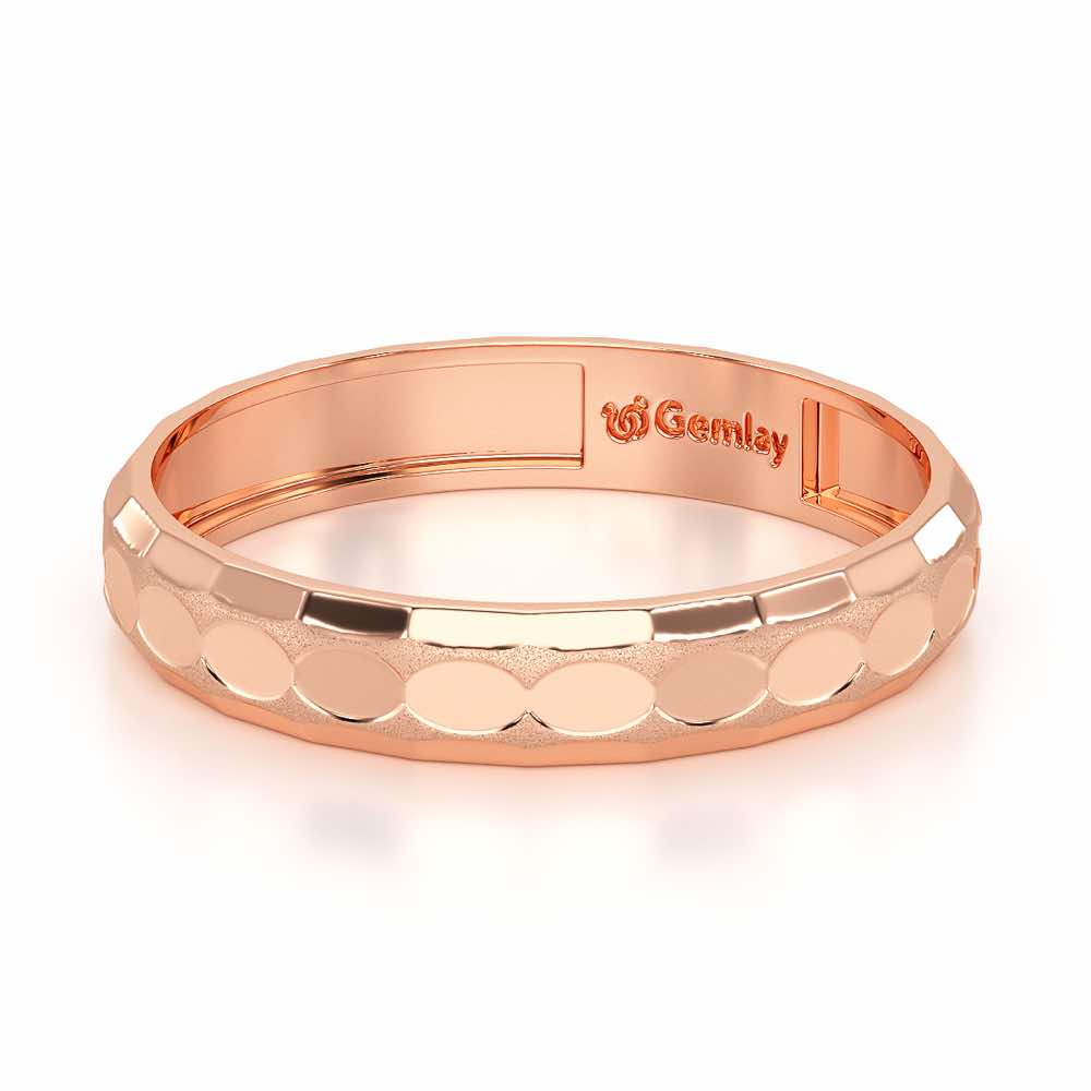 Talia Silver Ring - Rose Gold - Image 3