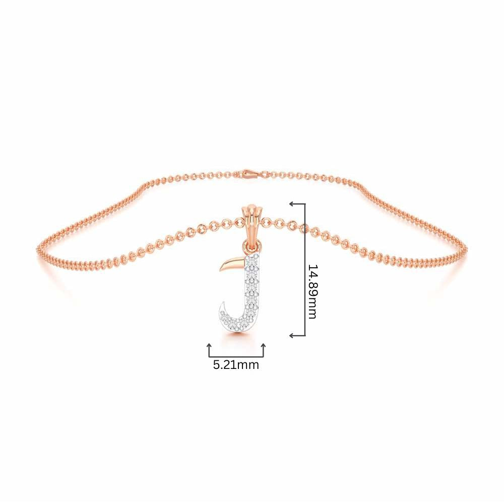 J-Luke Silver Pendant - Rose Gold - Image 4