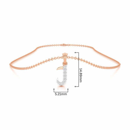 J-Luke Silver Pendant - Rose Gold - Image 4