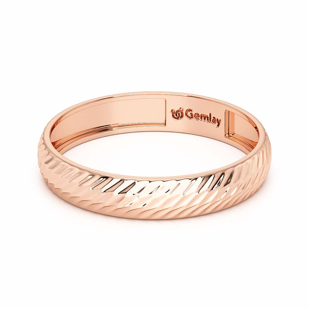 Lena Silver Ring - Rose Gold - Image 3