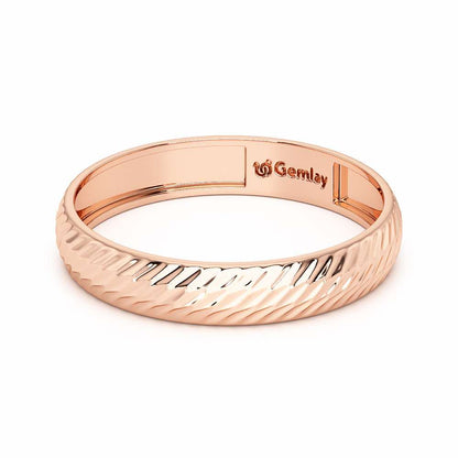 Lena Silver Ring - Rose Gold - Image 3