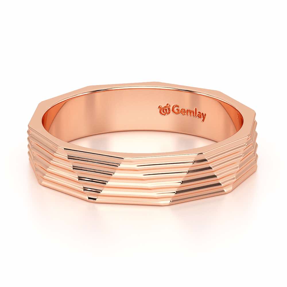 Sienna Silver Ring - Rose Gold - Image 3