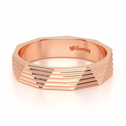 Sienna Silver Ring - Rose Gold - Image 3