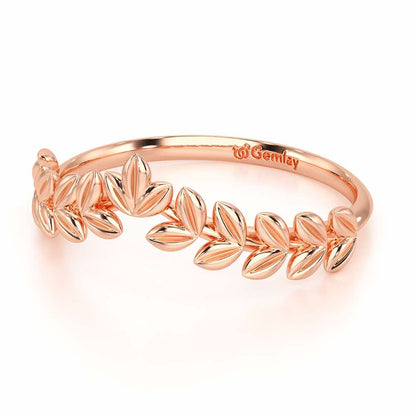 Fenny Frill Apex Silver Ring - Rose Gold - Image 3