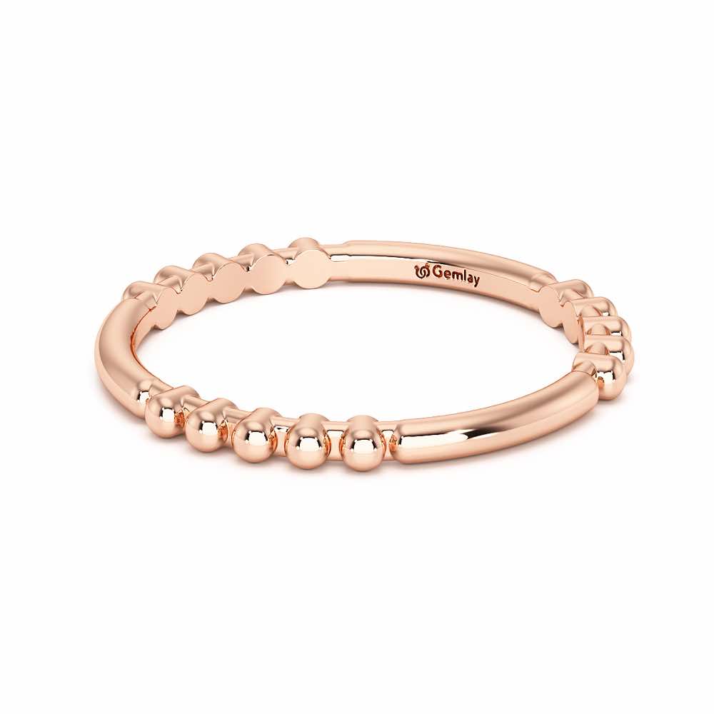 Vera Silver Ring - Rose Gold - Image 3