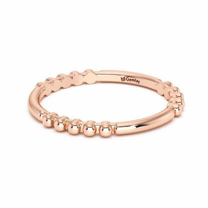 Vera Silver Ring - Rose Gold - Image 3