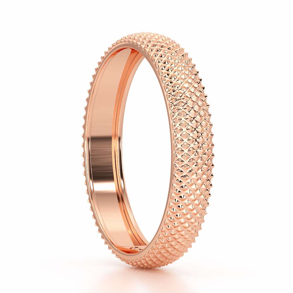 Melis Silver Ring - Rose Gold - Image 4