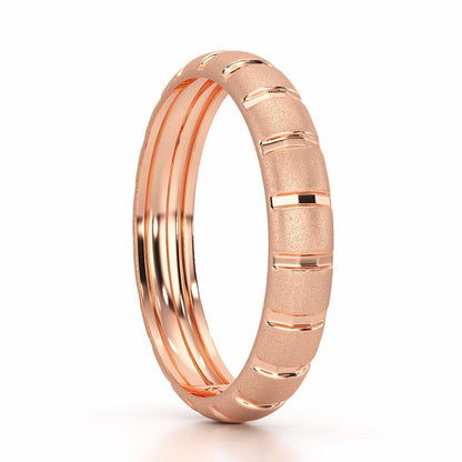 Adeline Silver Ring - Rose Gold - Image 4