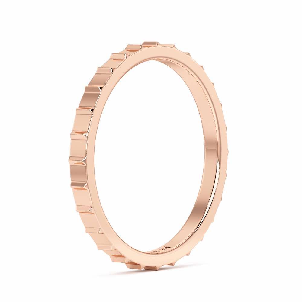 Alina Silver Ring - Rose Gold - Image 4