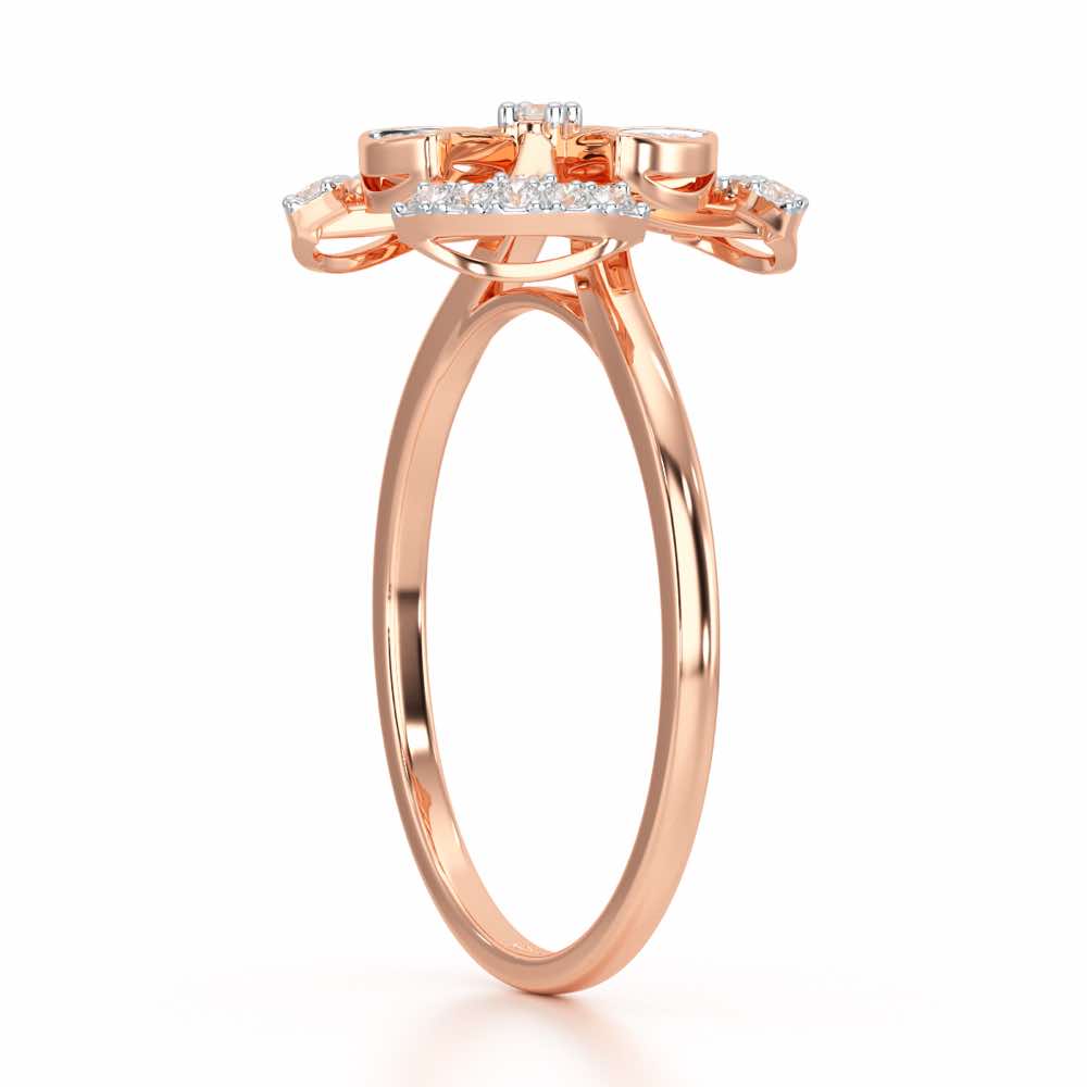 Brighton Grace Silver Ring - Rose Gold - Image 4