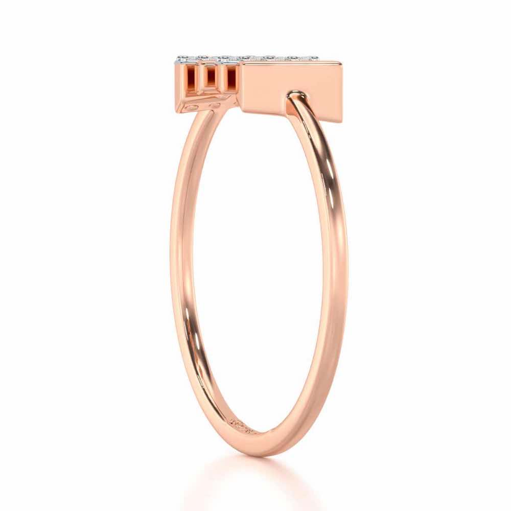 Precious Passion Silver Ring - Rose Gold - Image 4