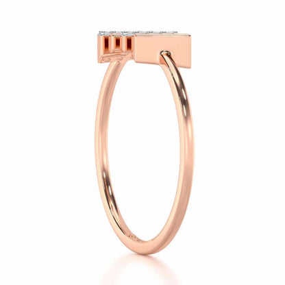 Precious Passion Silver Ring - Rose Gold - Image 4