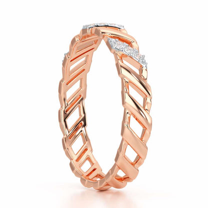 Arandele Silver Ring - Rose Gold - Image 4