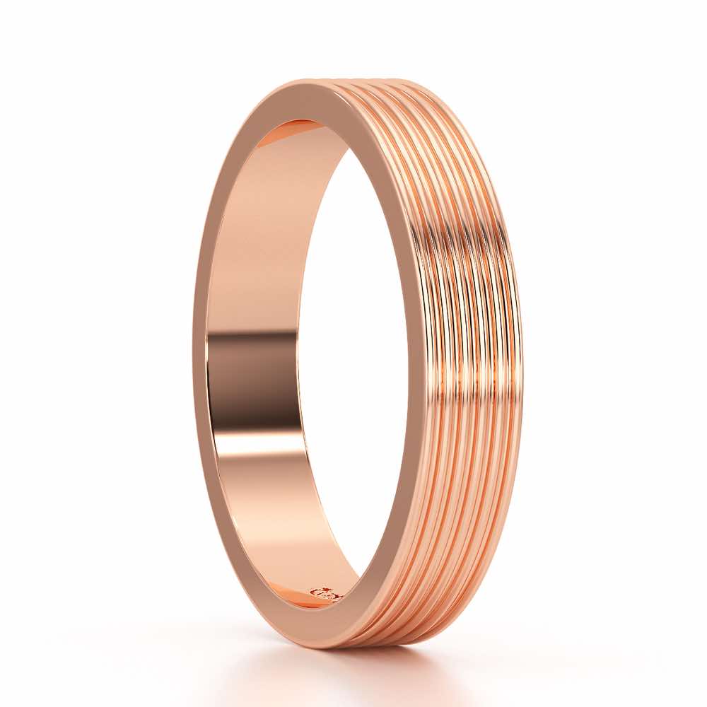 Felicity Silver Ring - Rose Gold - Image 4