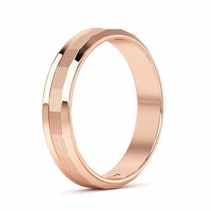 Elowen Silver Ring - Rose Gold - Image 4