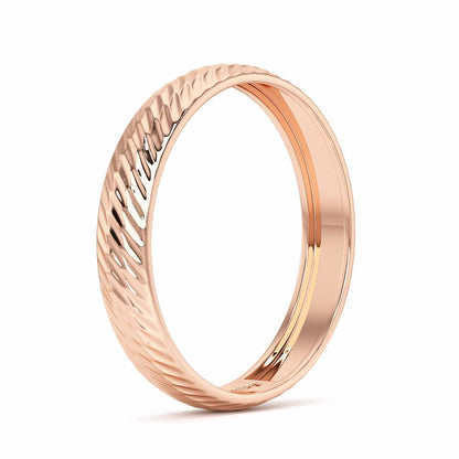 Lena Silver Ring - Rose Gold - Image 4