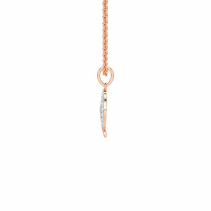 Khalsa Eternal Silver Pendant - Rose Gold - Image 4