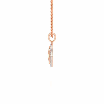 Khalsa Blessing Silver Pendant - Rose Gold - Image 4