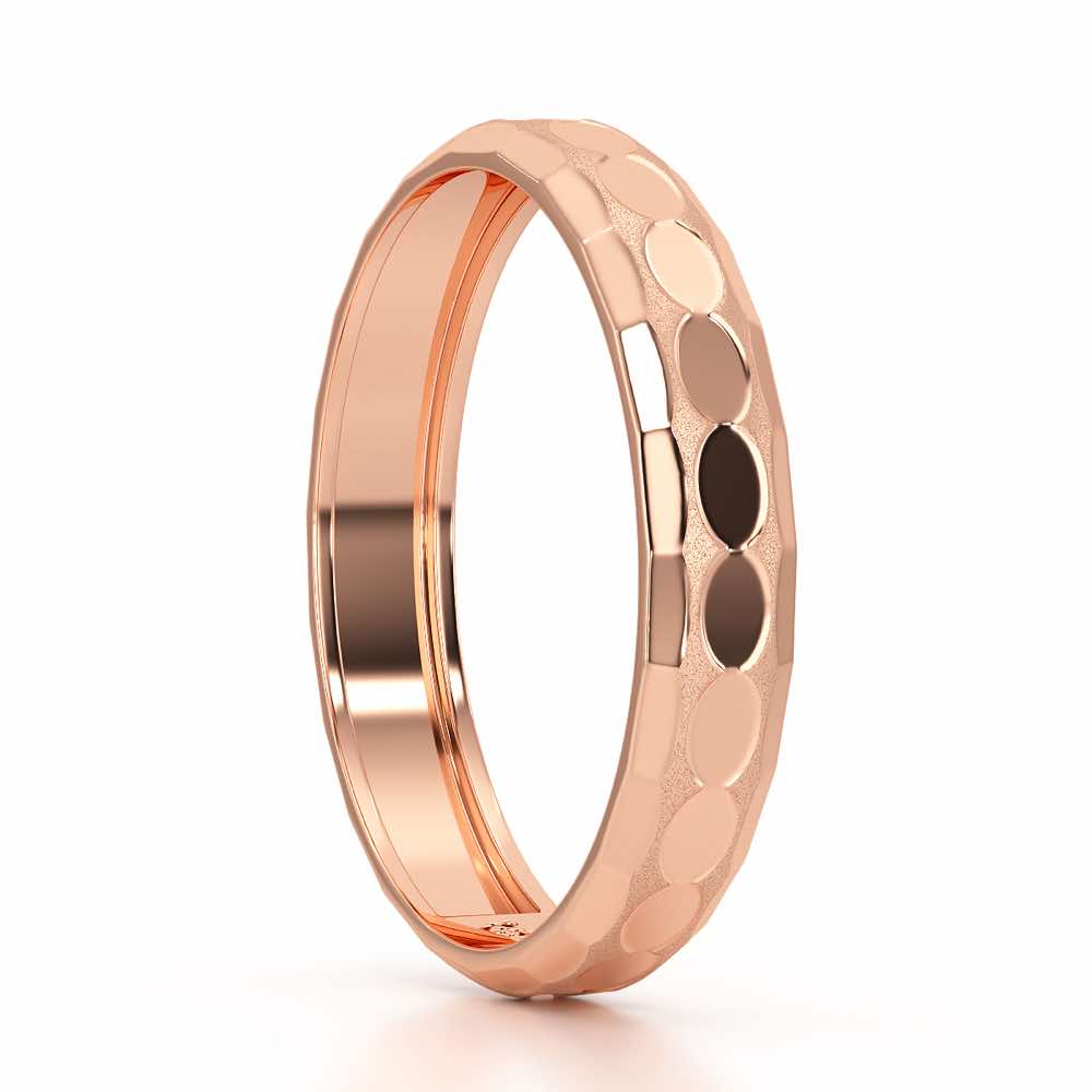 Talia Silver Ring - Rose Gold - Image 4