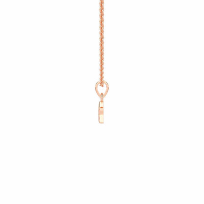 Mini Star Gold Pendant - Rose Gold - Image 4