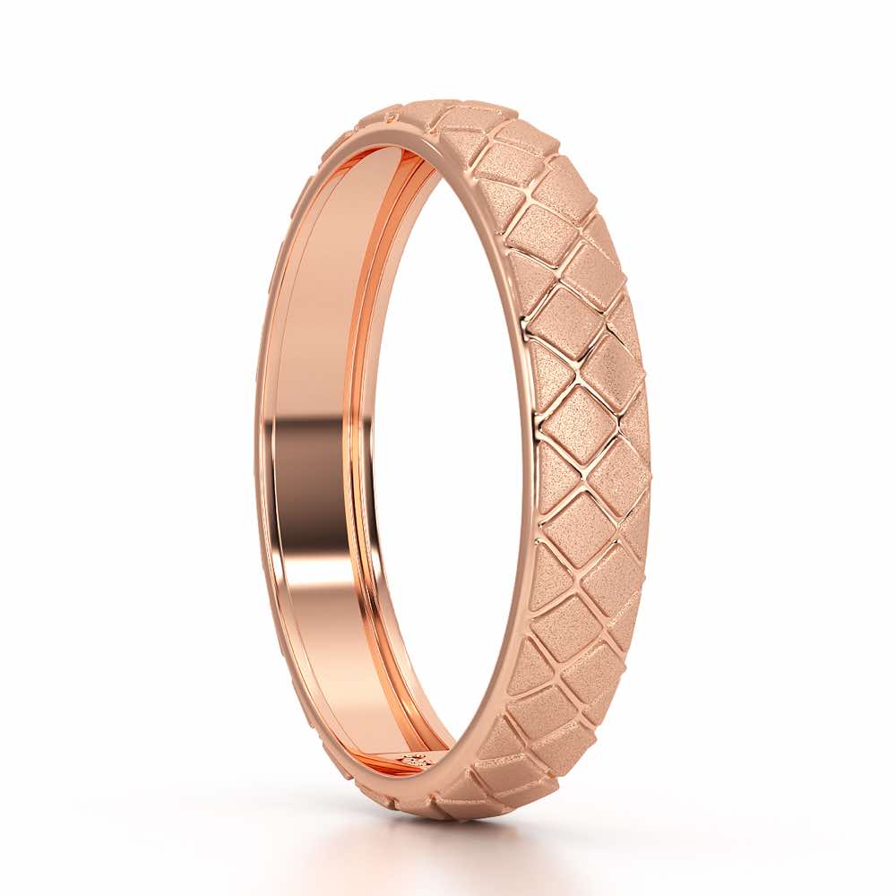 Marie Silver Ring - Rose Gold - Image 4