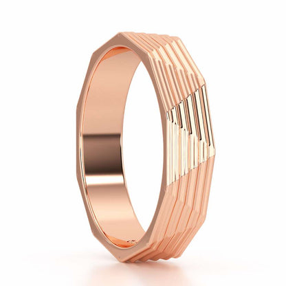 Sienna Silver Ring - Rose Gold - Image 4