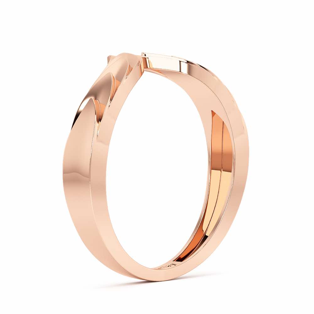 Eleanor Silver Ring - Rose Gold - Image 4