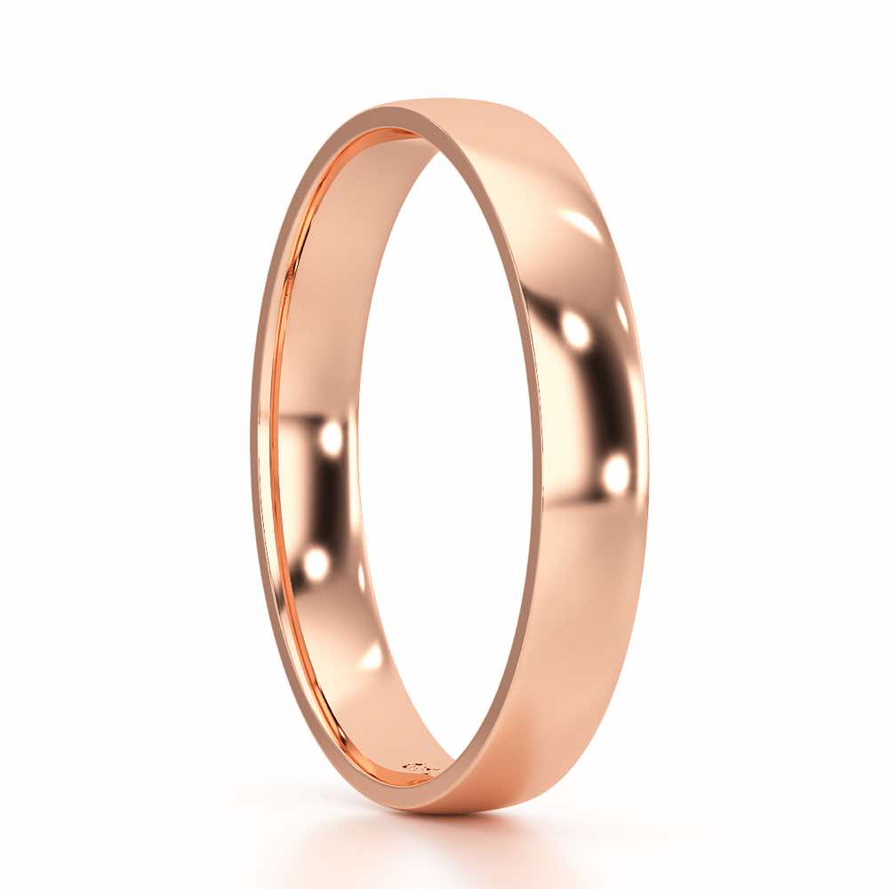 Bliss Aura Women Silver Ring Band - Rose Gold - Image 4