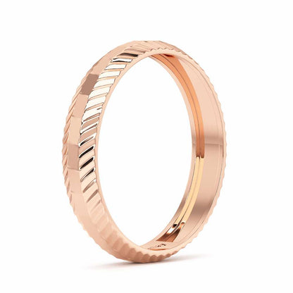 Nia Silver Ring - Rose Gold - Image 4